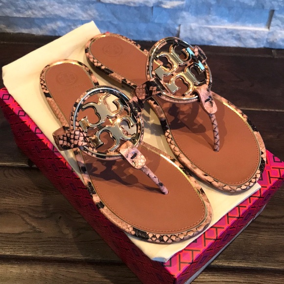 tory burch miller snake print